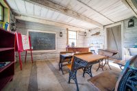 Inside the schoolhouse