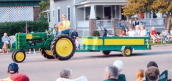 Ron grandson parade