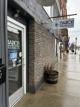 Exterior photo of Marion Brewing Co.